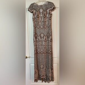 Tadashi Shoji Sequin Embellished Dress